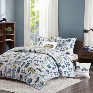 INK+IVY Kids Road Trip Coverlet Set