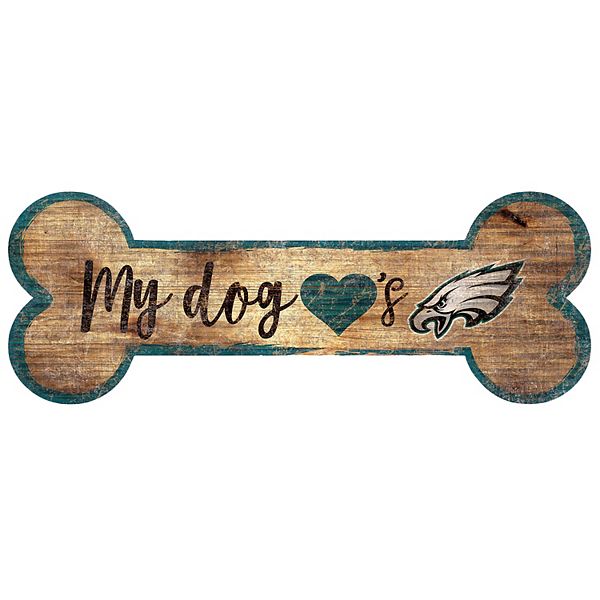 Philadelphia Eagles Dog Bone Wall Sign