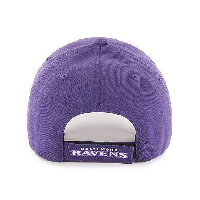 47 Brand / Men's Baltimore Ravens Black Adjustable Trucker Hat