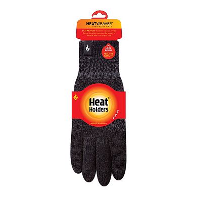 Men's Heat Holders Heatweaver Flat Knit Gloves