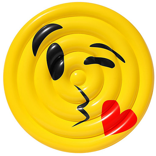 Sportsstuff Emoji Wink Kiss Pool Float