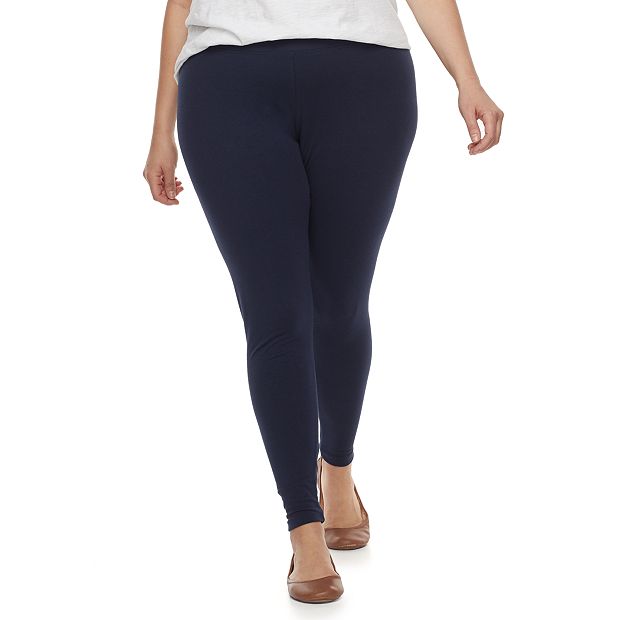 Plus Size Sonoma Goods For Life® Midrise Leggings