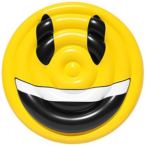 Sportsstuff Emoji Grin\/Grimace Pool Float