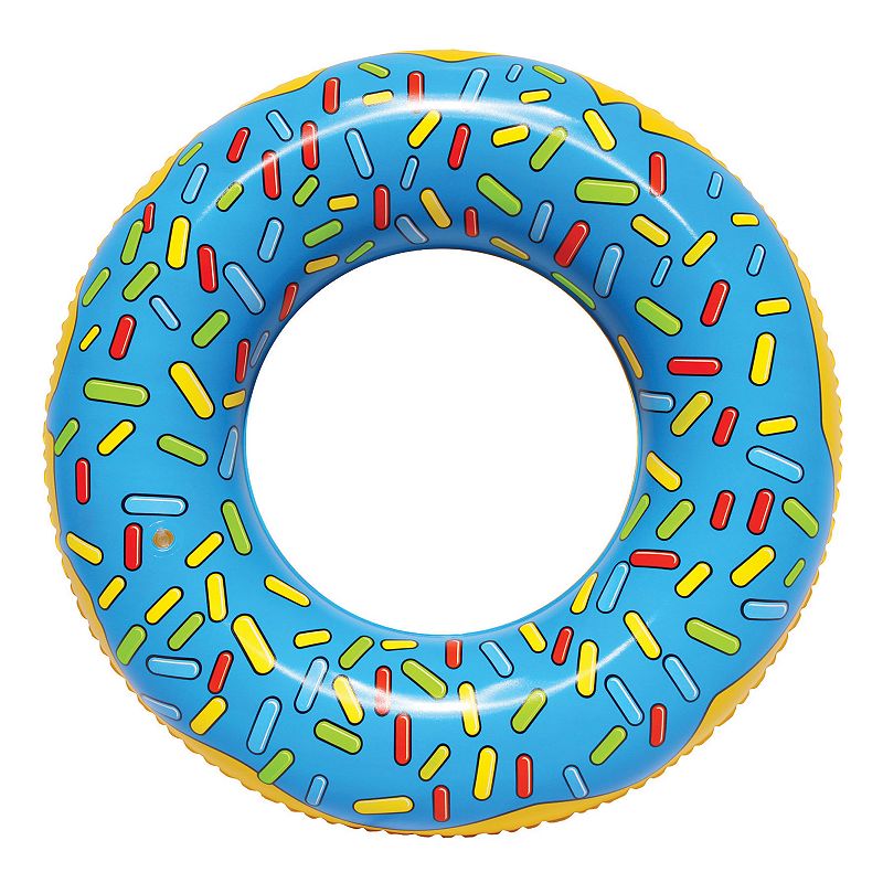 Sportsstuff Blueberry Donut Pool Float, Multicolor