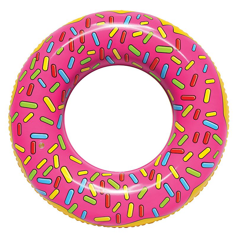 Sportsstuff Strawberry Donut Pool Float, Multicolor