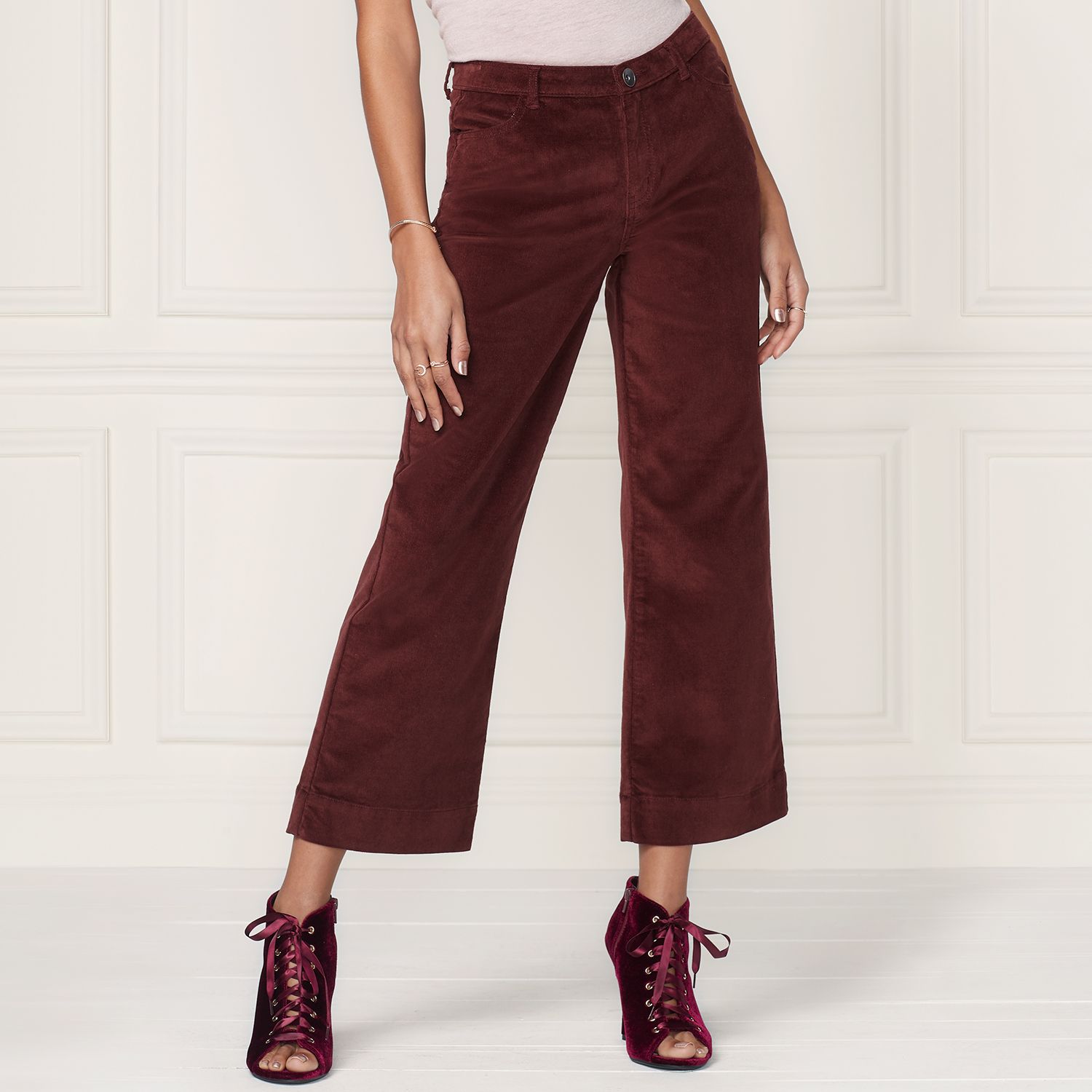 kohls womens corduroy pants