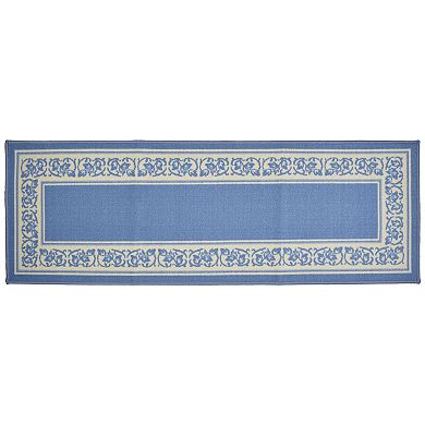 Madison Floral Framed Rug