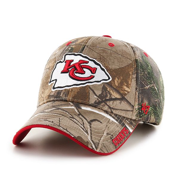 47 Brand Kansas City Chiefs Real Tree Frost Cap in Green for Men