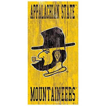 Appalachian State Mountaineers Heritage Logo Wall Sign