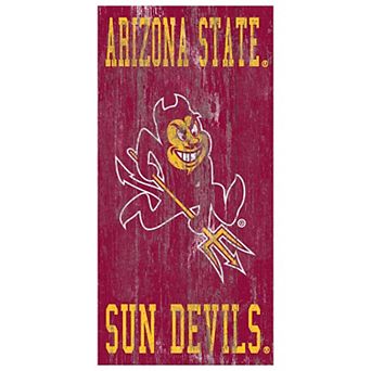 Arizona State Sun Devils Heritage Logo Wall Sign