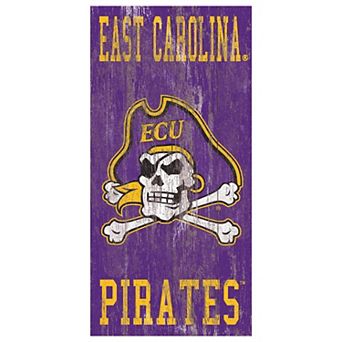 East Carolina Pirates Heritage Logo Wall Sign