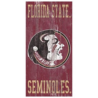 Florida State Seminoles Heritage Logo Wall Sign