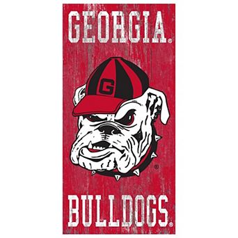 Georgia Bulldogs Heritage Logo Wall Sign