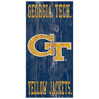 Georgia Tech Yellow Jackets Heritage Logo Wall Sign