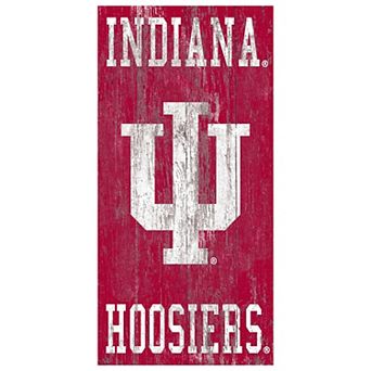 Indiana Hoosiers Heritage Logo Wall Sign