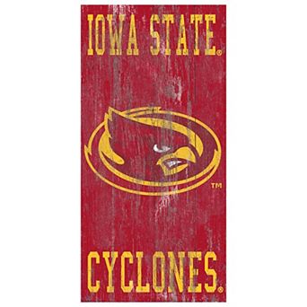 Iowa State Cyclones Heritage Logo Wall Sign