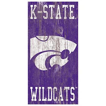 Kansas State Wildcats Heritage Logo Wall Sign