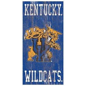 Kentucky Wildcats Heritage Logo Wall Sign