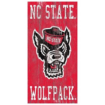 North Carolina State Wolfpack Heritage Logo Wall Sign