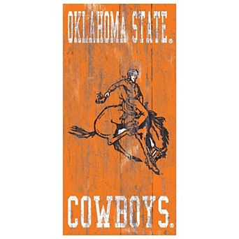 Oklahoma State Cowboys Heritage Logo Wall Sign
