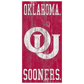 Oklahoma Sooners Heritage Logo Wall Sign