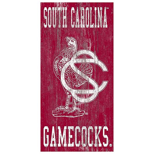 South Carolina Gamecocks Heritage Logo Wall Sign