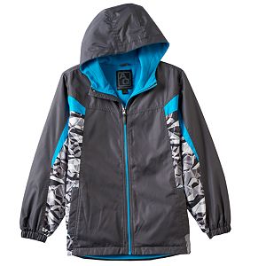 Boys 8-20 Arctic Quest Colorblock Fleece-Lined Hooded Jacket!