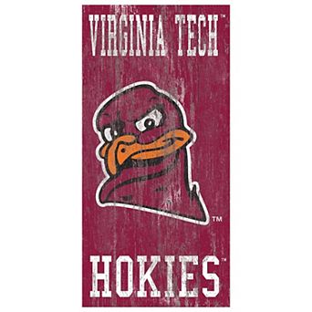 Virginia Tech Hokies Heritage Logo Wall Sign