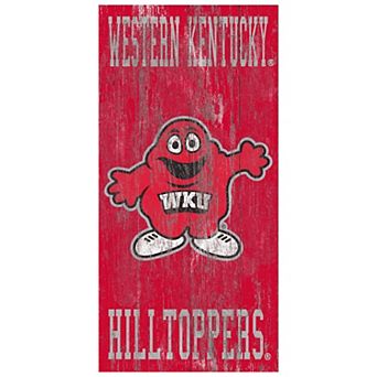 Western Kentucky Hilltoppers Heritage Logo Wall Sign