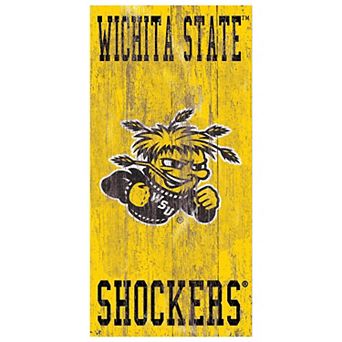 Wichita State Shockers Heritage Logo Wall Sign