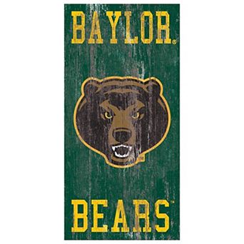 Baylor Bears Heritage Logo Wall Sign