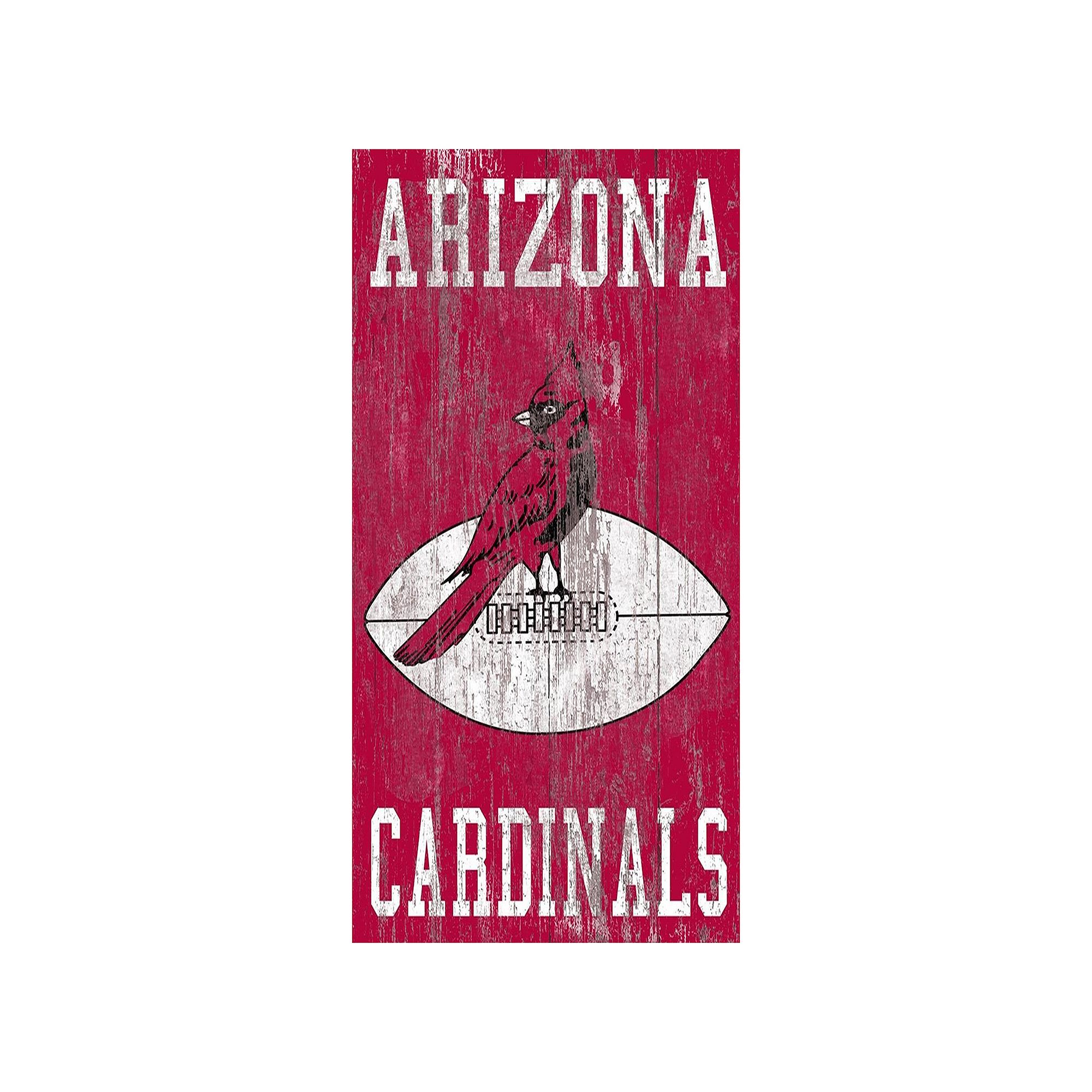 Arizona Cardinals Heritage Logo Wall Sign, Team