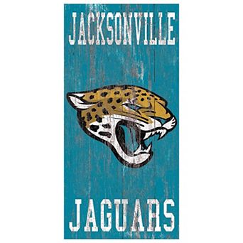Jacksonville Jaguars Heritage Logo Wall Sign