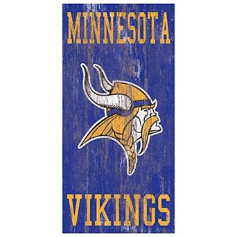 Minnesota Vikings Heritage Logo Wall Sign