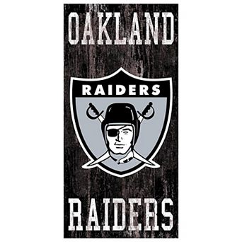Oakland Raiders Heritage Logo Wall Sign