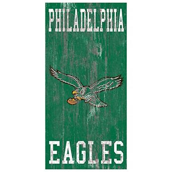 Philadelphia Eagles Heritage Logo Wall Sign