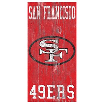 San Francisco 49ers Heritage Logo Wall Sign