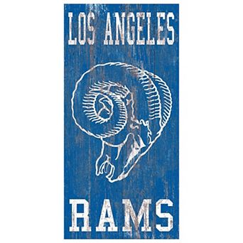 Los Angeles Rams Heritage Logo Wall Sign