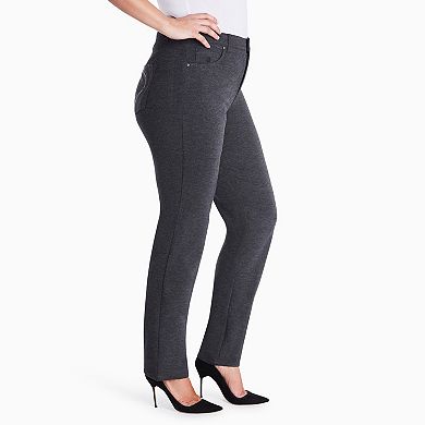 Plus Size Gloria Vanderbilt Amanda High-Rise Ponte Pants