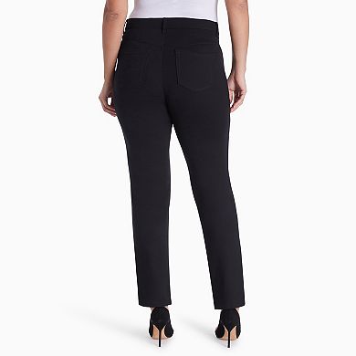 Plus Size Gloria Vanderbilt Amanda High-Rise Ponte Pants