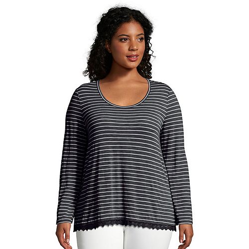 plus size long top