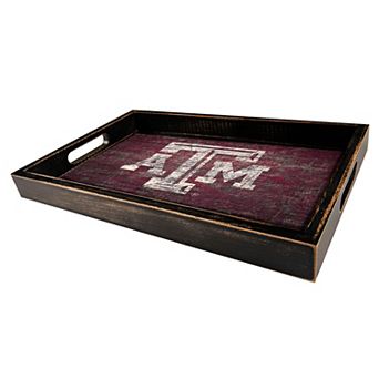 Texas A&M Aggies Distressed Serving Tray