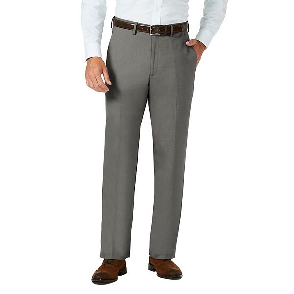 Men's J.M. Haggar Premium ClassicFit Stretch Sharkskin FlatFront