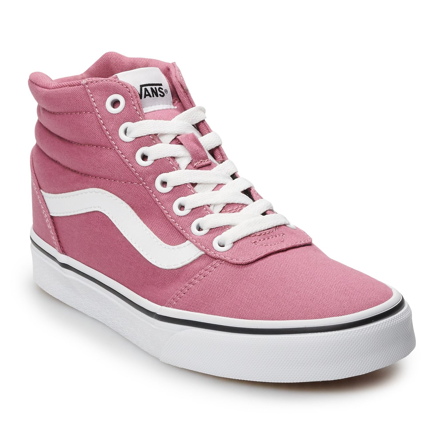 vans ward women's skate shoes rose