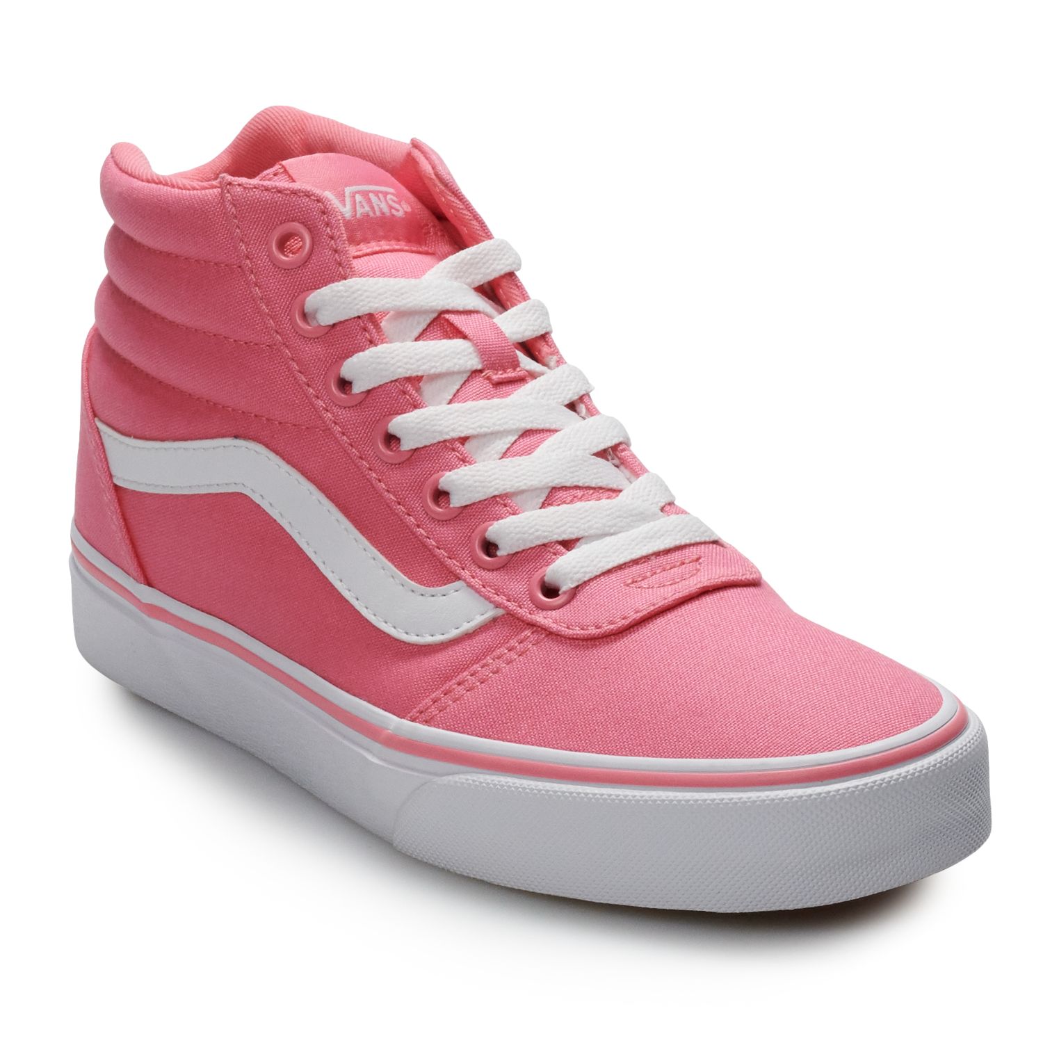 pink hightop vans