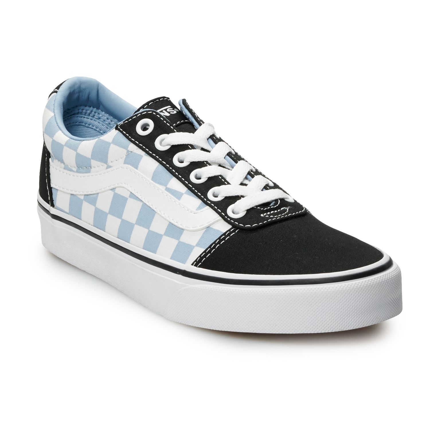 vans skate shoes blue