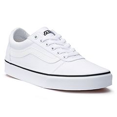 White Vans Kohl S - vans roblox shoes