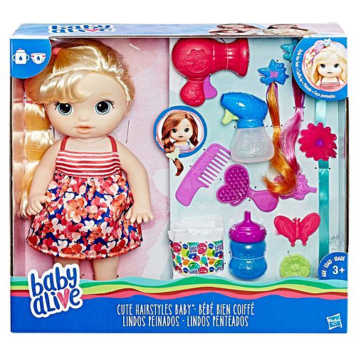 Baby Alive Blonde Cute Hairstyles Baby By Hasbro