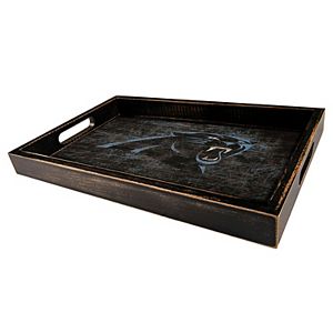 Carolina Panthers Distressed Serving Tray