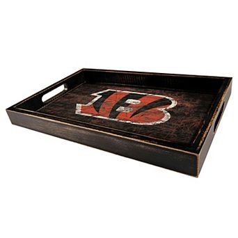 Cincinnati Bengals Distressed Serving Tray